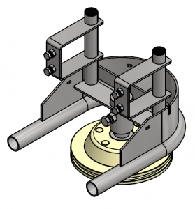 S.S. mounting bracket - Görsel 2