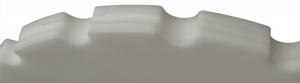 Drive/idler rim 15x4" for cable, bore=155 - Görsel 2