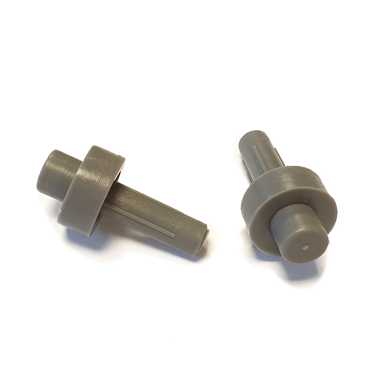 Mounting pin for tray