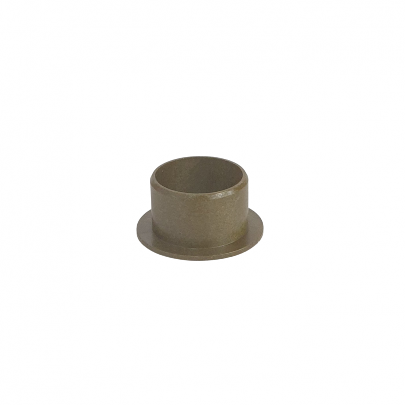 Sleeve bearing with flange