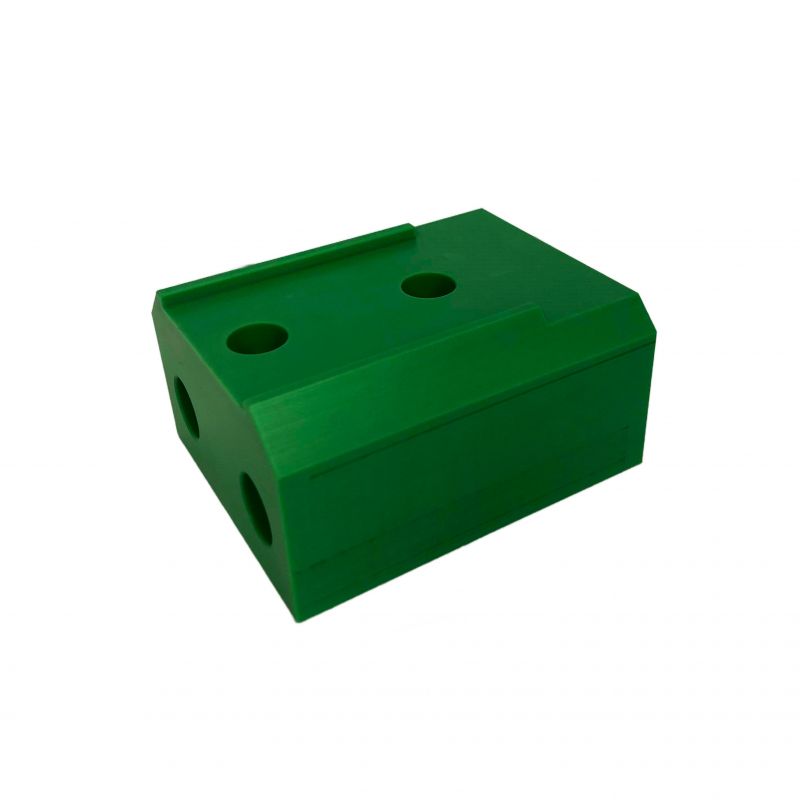 Bearing, arrowhead knife side block