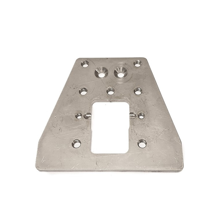 S.S. plate 130x120x6