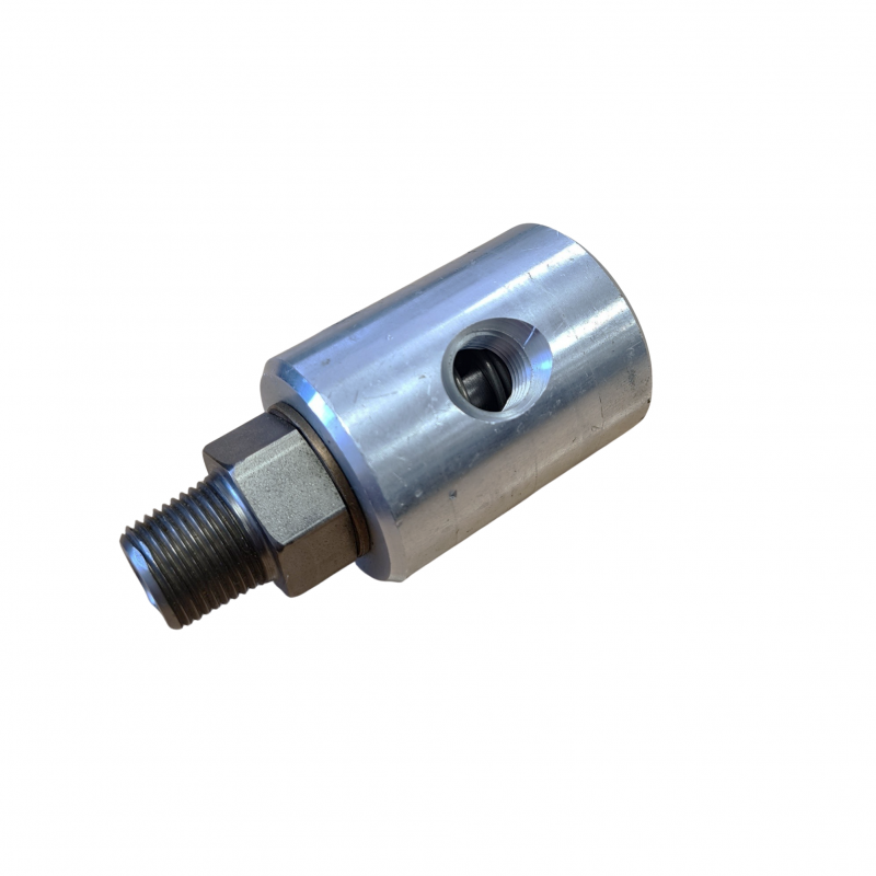 Rotating threaded connector