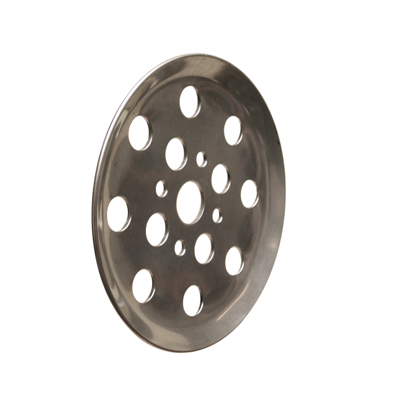 S.S. finger plate 12 holes