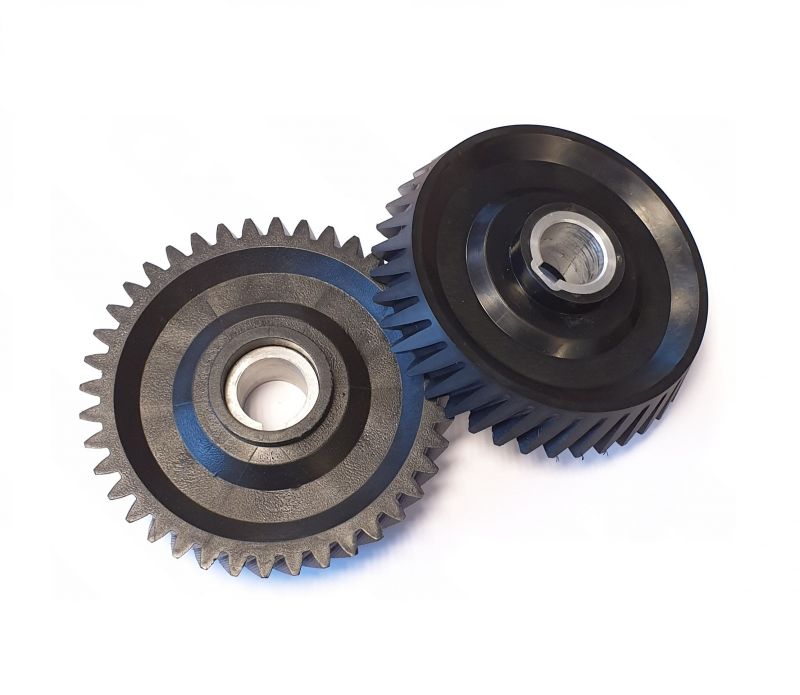 Black conical Gearwheel Z=40