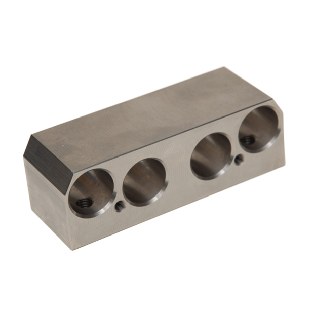 S.S. peeler shaft bearing block