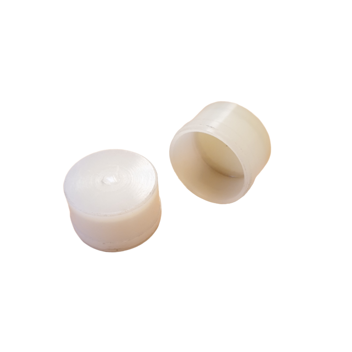 Dust cap for hardened pin