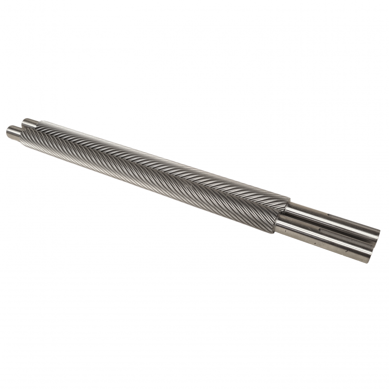 Manual control table peeler shaft (set) L=400mm