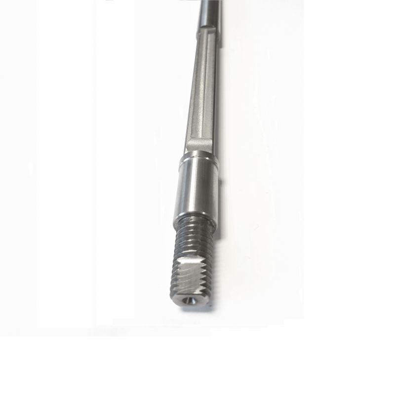 S.S. worm shaft L=438,6mm