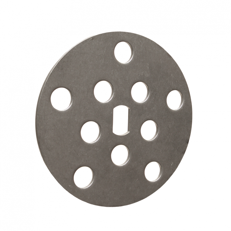 S.S. finger disc, 10 holes