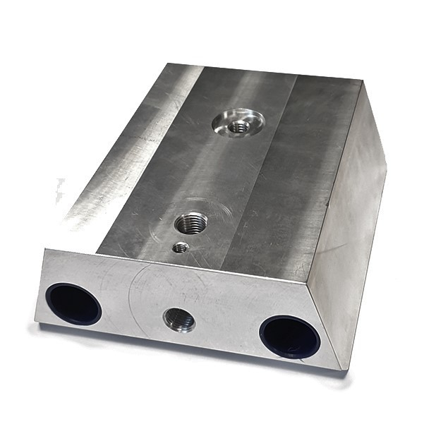 Aluminium slide block