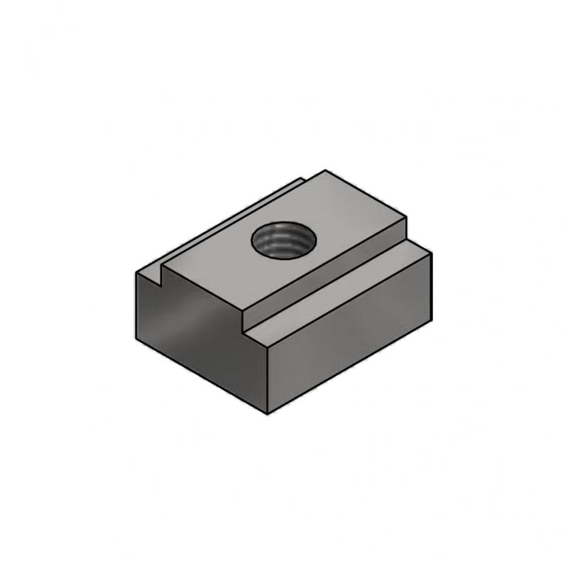 S.S. clamping block