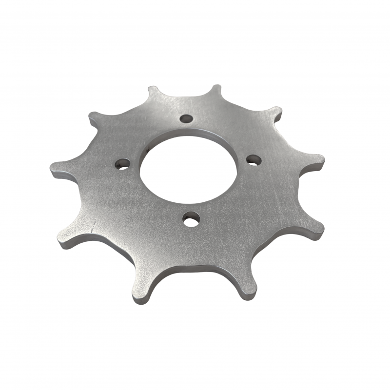 Single sprocket plate
