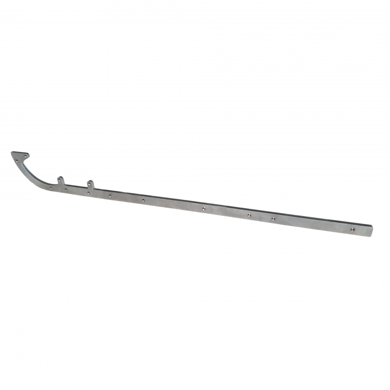 Metal guide rail