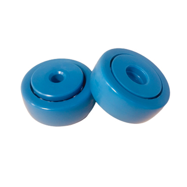 Blue wheel for trolley D=49mm