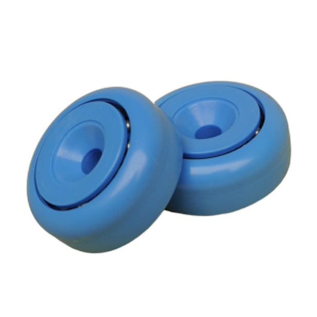 Wide trolley wheel