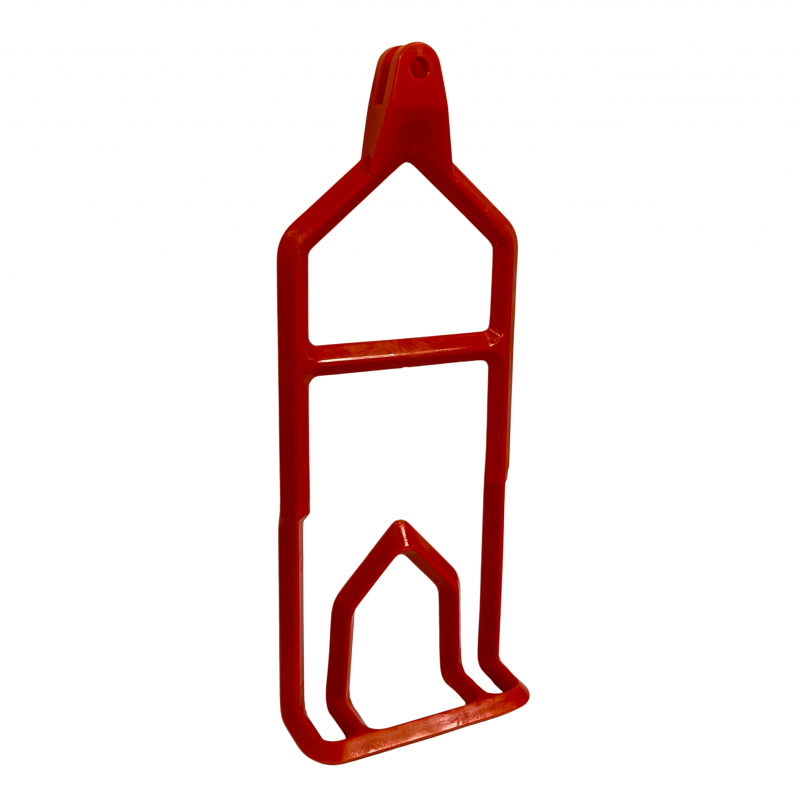 Eviscerating shackle 12 mm red