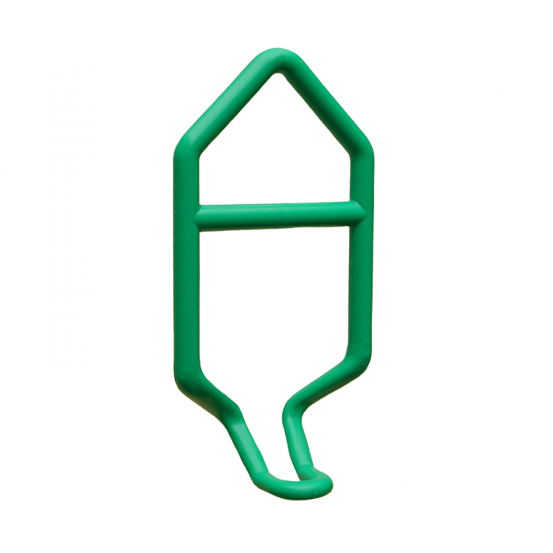 Weighing/cut-up line shackle
