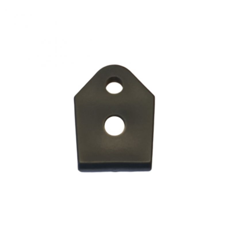 Plastic connector for weighing line