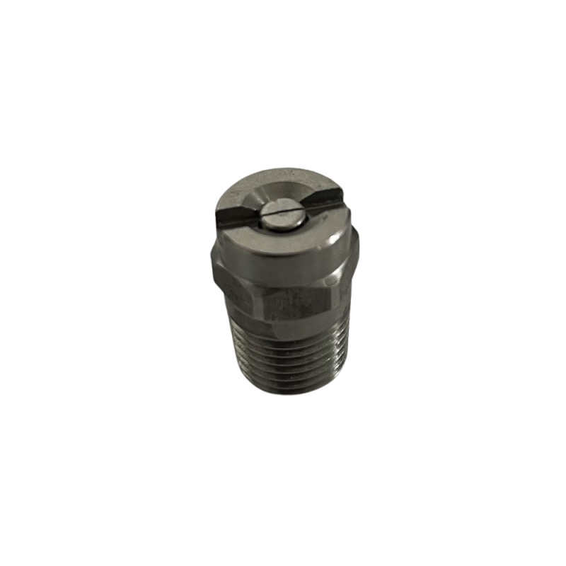 Flat jet spray nozzle