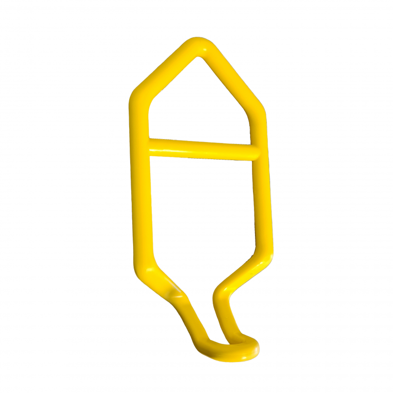 Weighing/cut-up shackle yellow