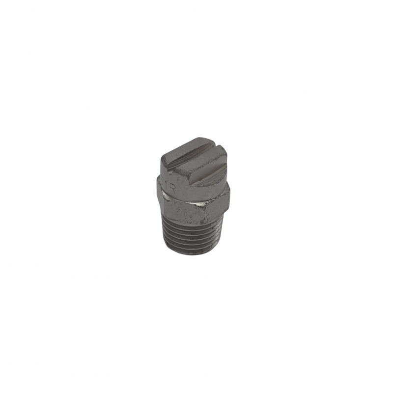 Flat jet spray nozzle