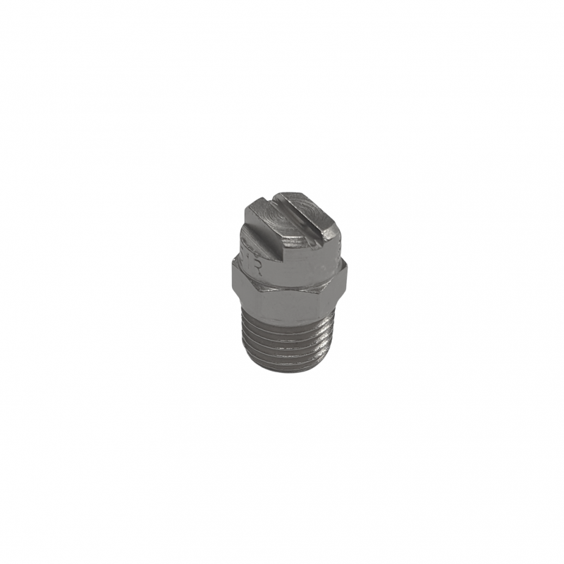 Flat jet spray nozzle