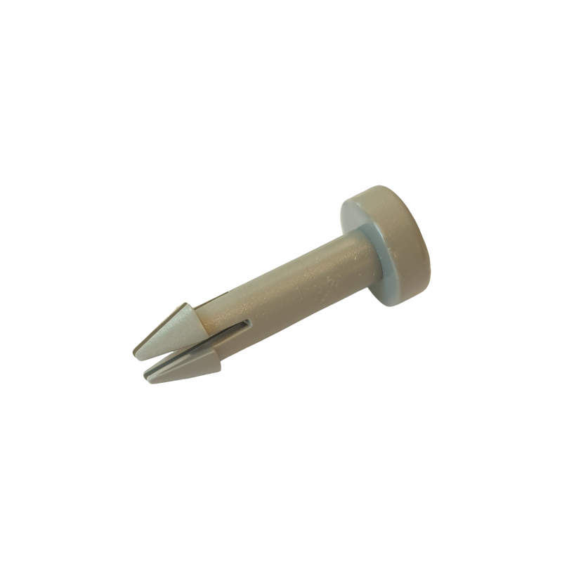 Pin for tube track trolley 4 quarters
