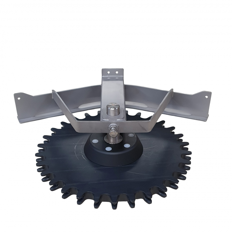 Compl. T-track bend 45º D=485