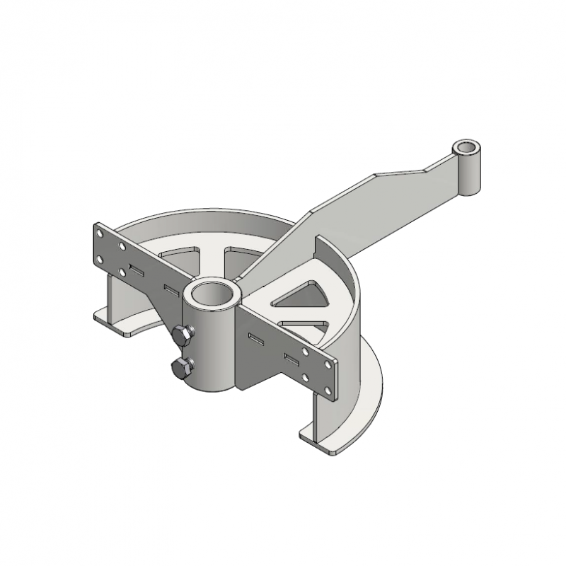 T-track bend frame 180º D=291mm