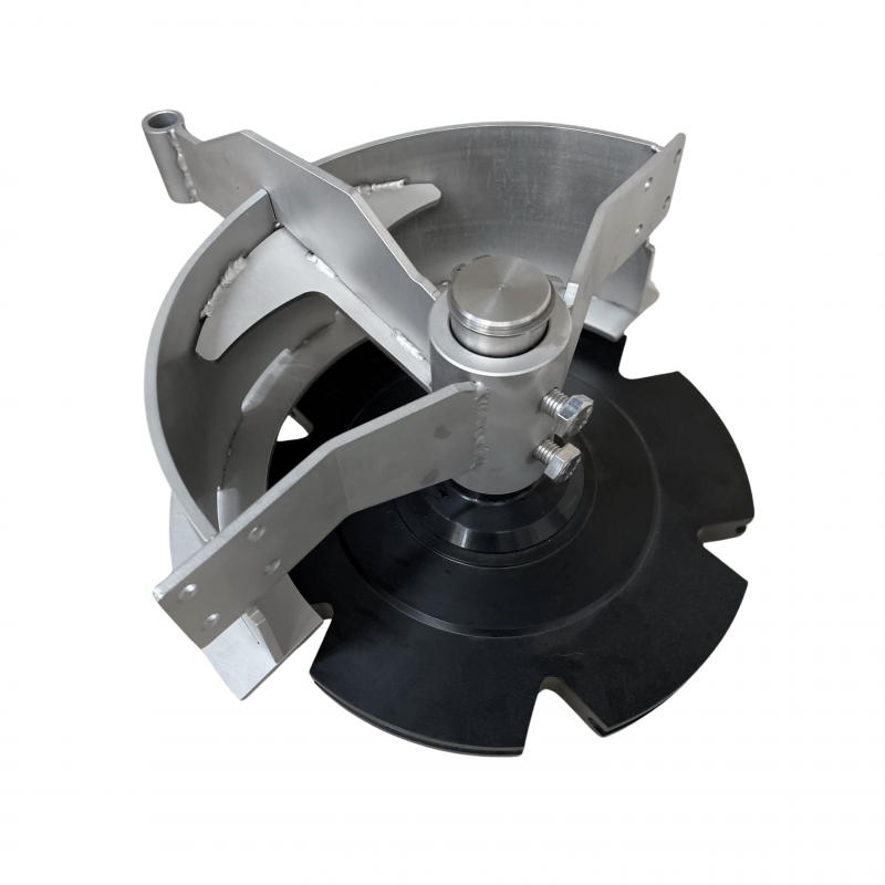 Compl. T-track bend 180º D=291mm