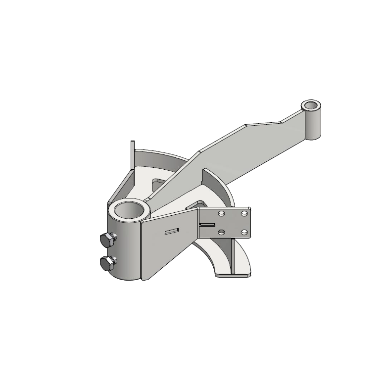 T-track bend frame 90º D=291mm