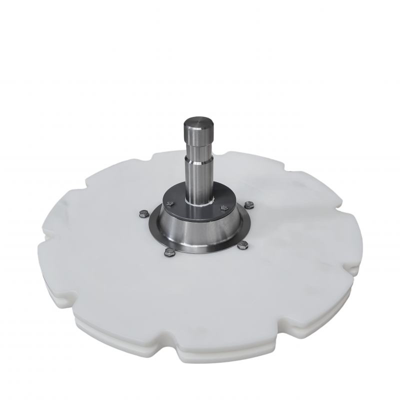 Idler wheel 10x6" D=485mm S.S. hub