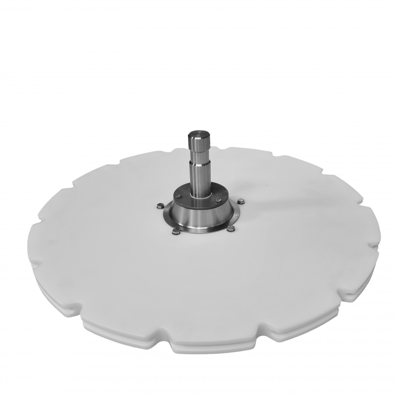 Idler wheel 14x6" D=679mm S.S. hub