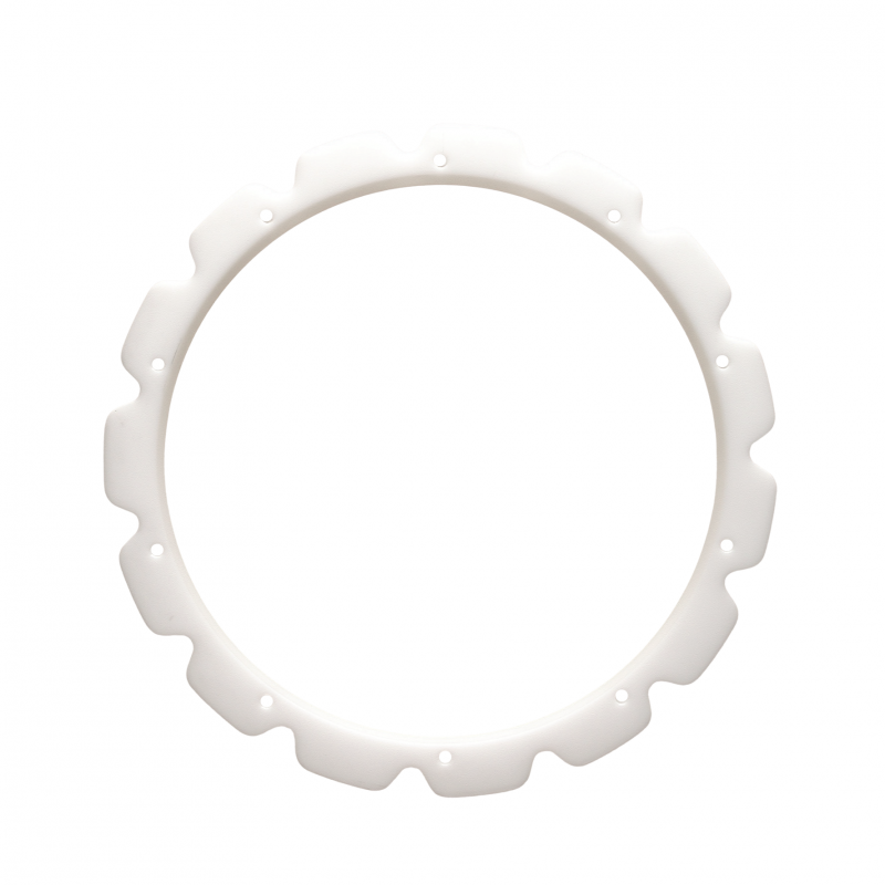 Drive/idler rim 15x4 D=485mm bore=400mm