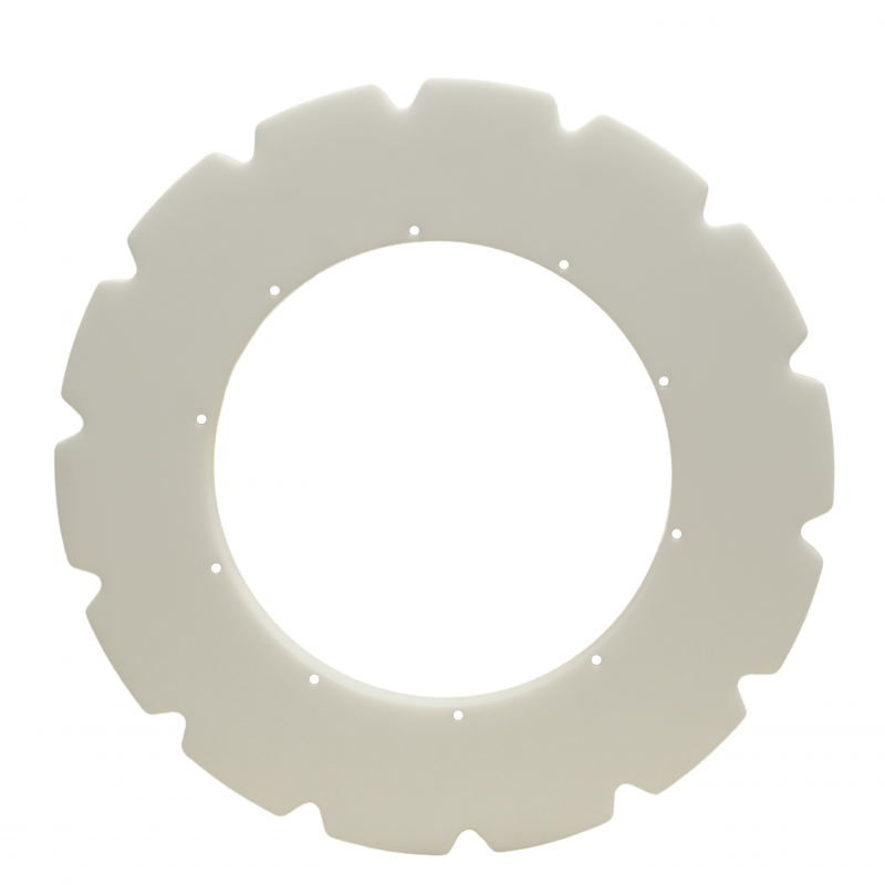 Drive/idler rim 14x6" D=679mm bore=400mm