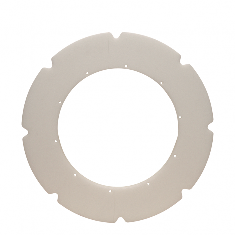 Drive/idler rim 8x10" D=647 bore=400mm