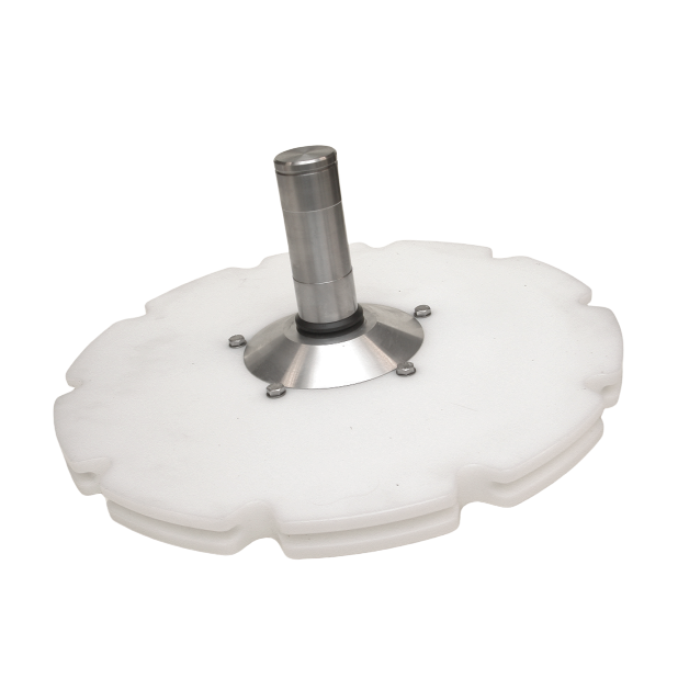 Idler wheel 10x6" D=485mm alu. hub