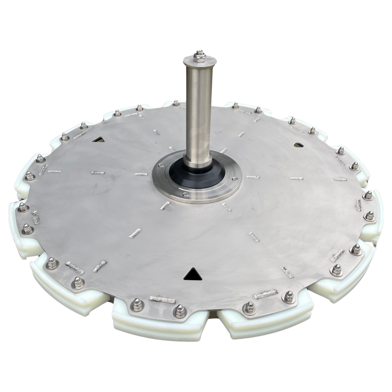 Guide wheel D=630mm T=6"