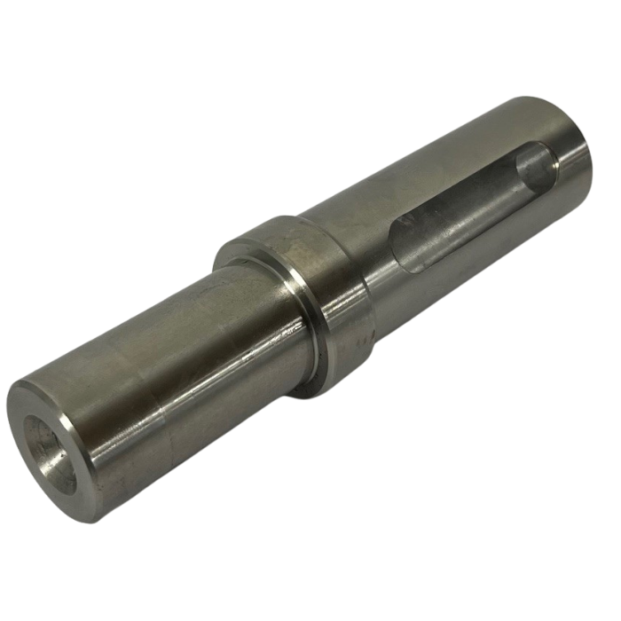 Shaft, recessed, with keyway