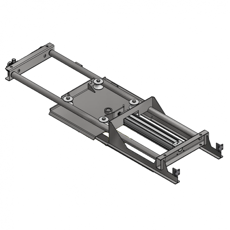 Pneumatic T-track tensioner D=485mm