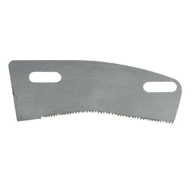 Toothed straight knife