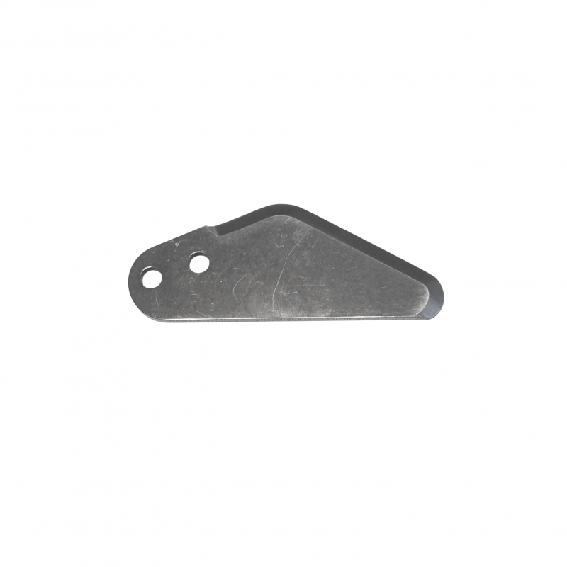 Oval shape straight knife R.H.
