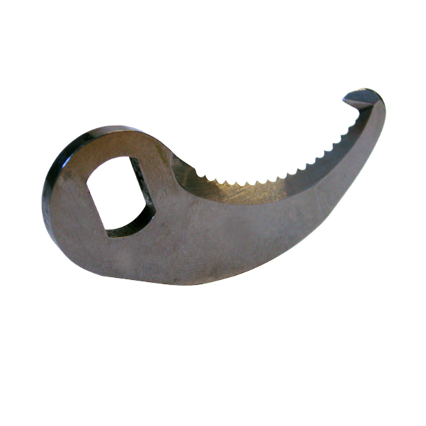 Flat knife filleting machine