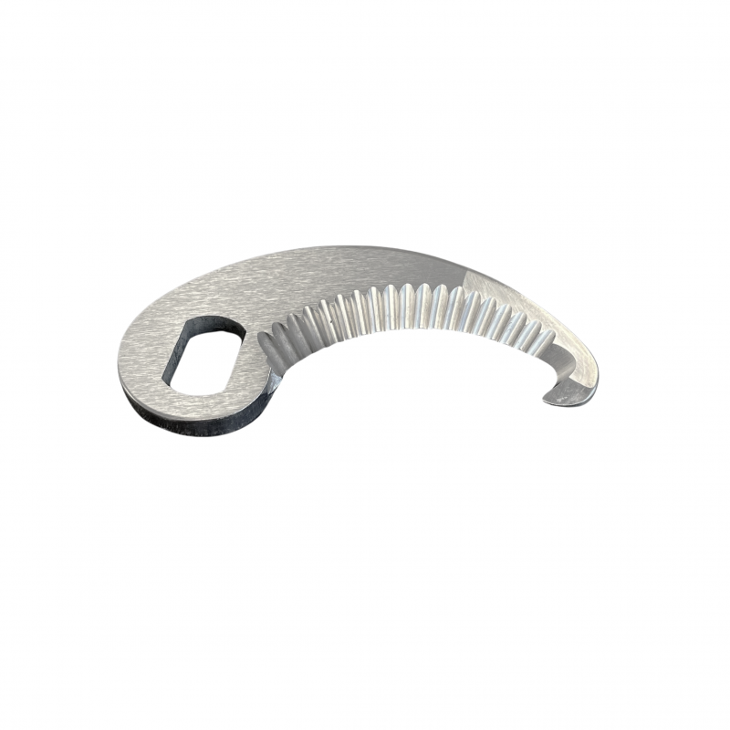 Flat knife filleting machine