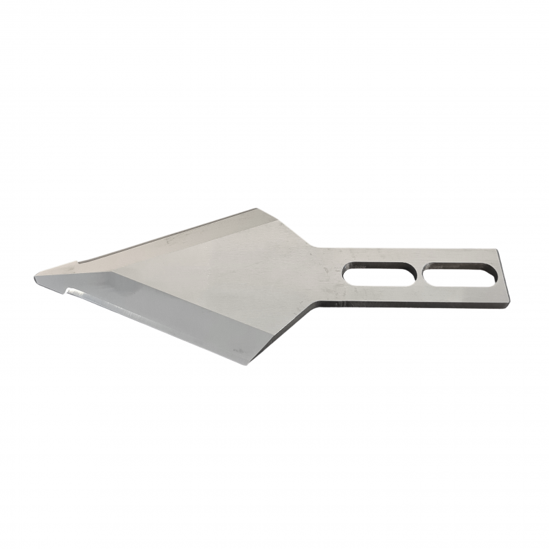 Arrow shaped blade