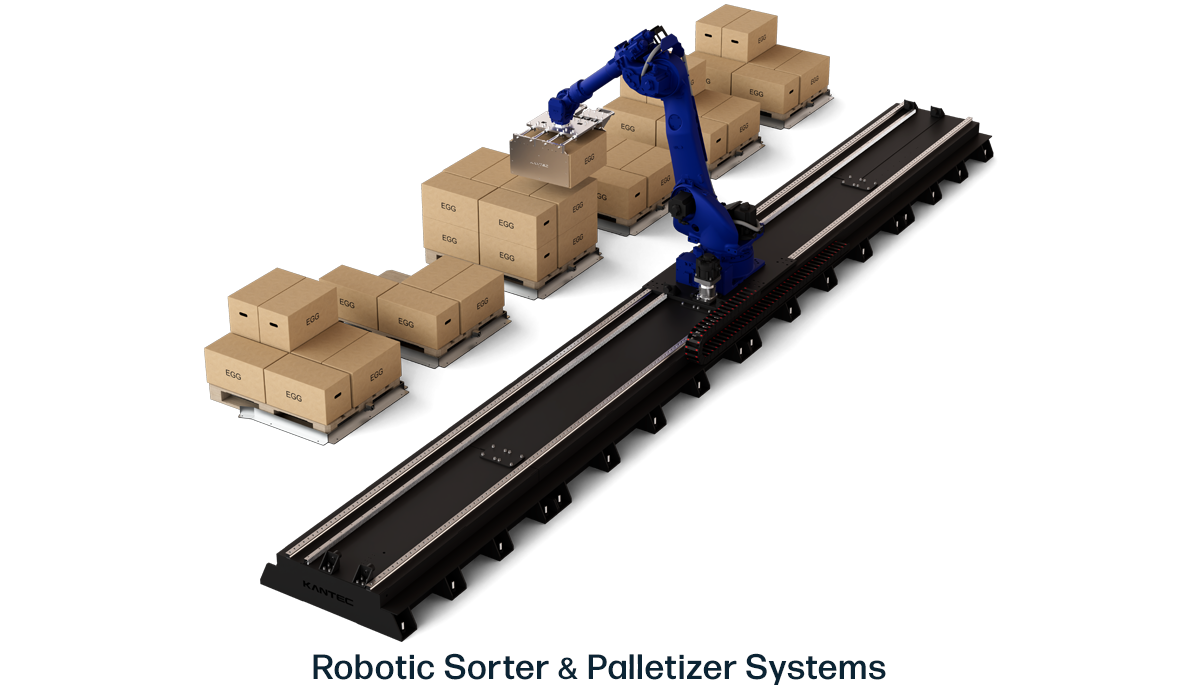 Robotic Sorter and Palletizer